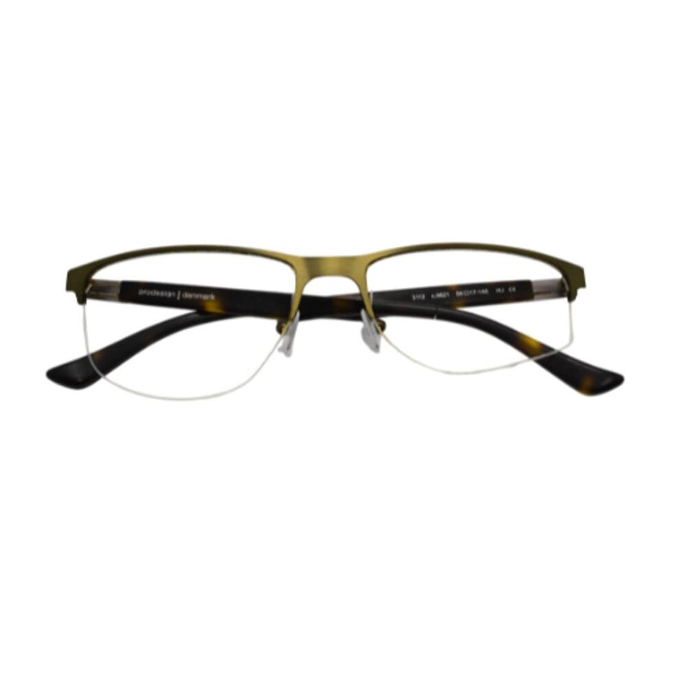 Prodesign Denmark 3112 c.9621 HJ 56-17-145mm Eyeglasses FRAMES ONLY - FAIR